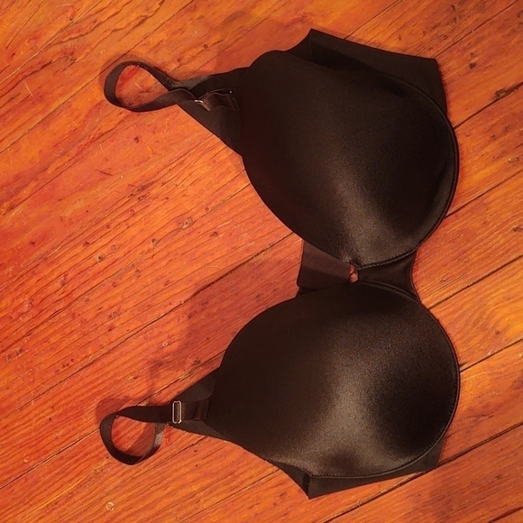 Soma Vanishing Back Full Coverage Black Bra Sz 36DDD - Picture 1 of 9